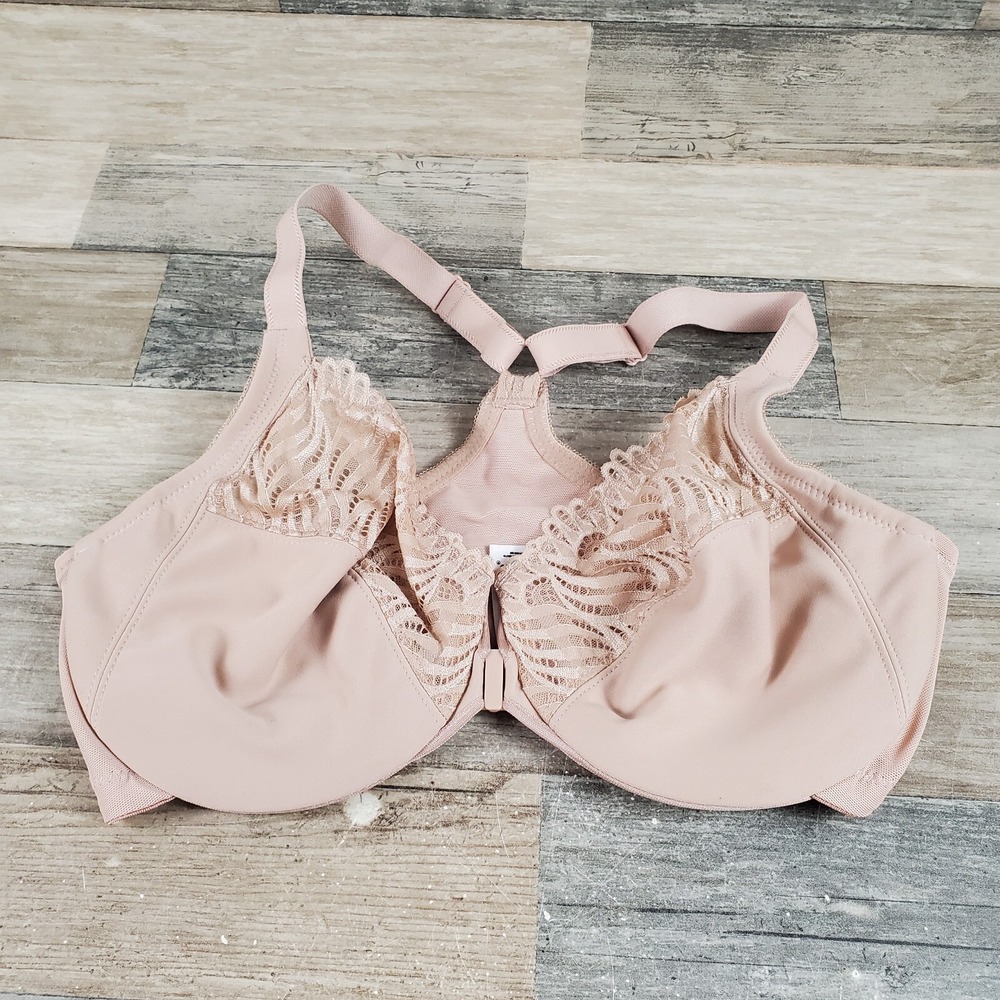 Glamorise Bra 34DD 1246 Underwire Unlined Full Coverage T-shirt Bra